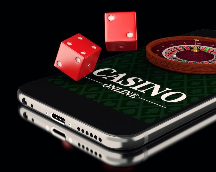 Dealer Texas Hold'em Bonus di studio kasino dollartoto dengan meja kartu dan kamera multi-sudut